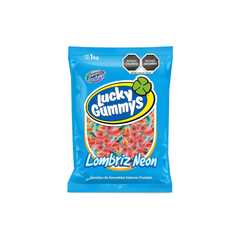 Lombriz Neón - Lucky Gummys - 1 kg