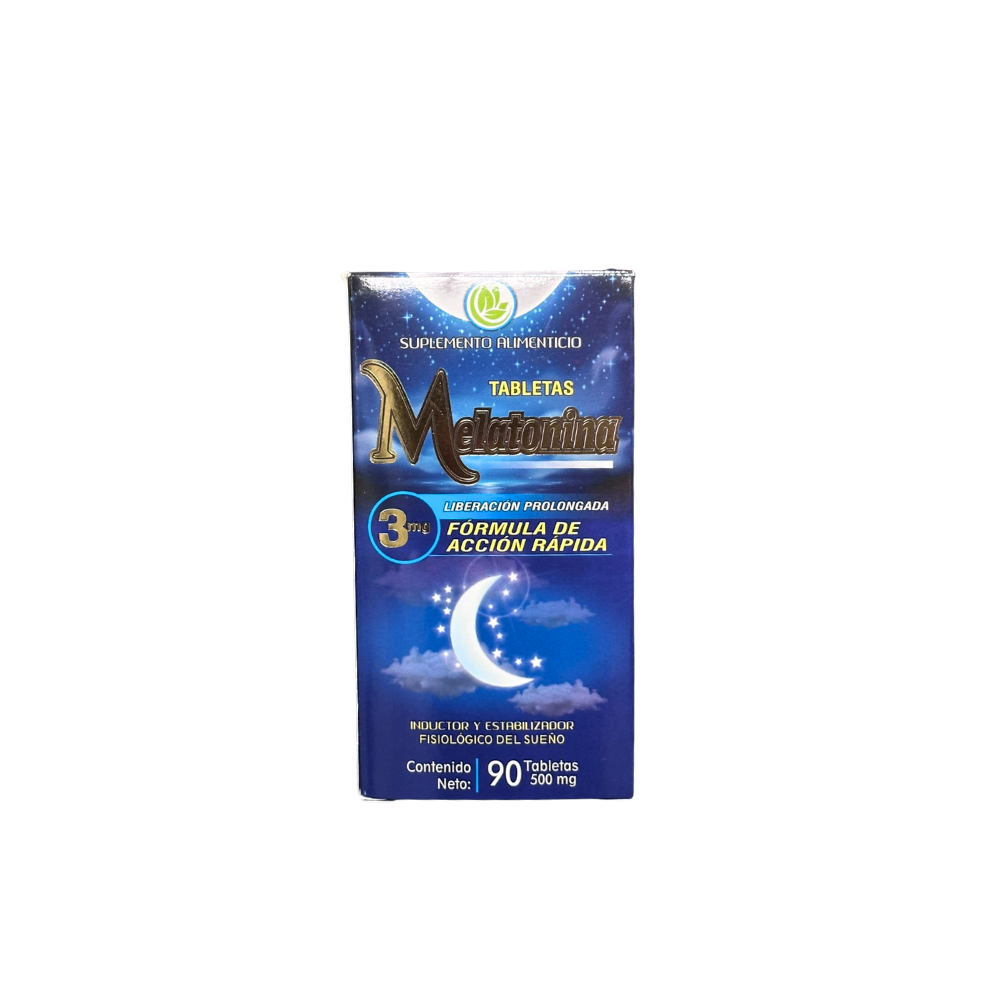 Melatonina 3 mg C/90 Tabletas Dannae