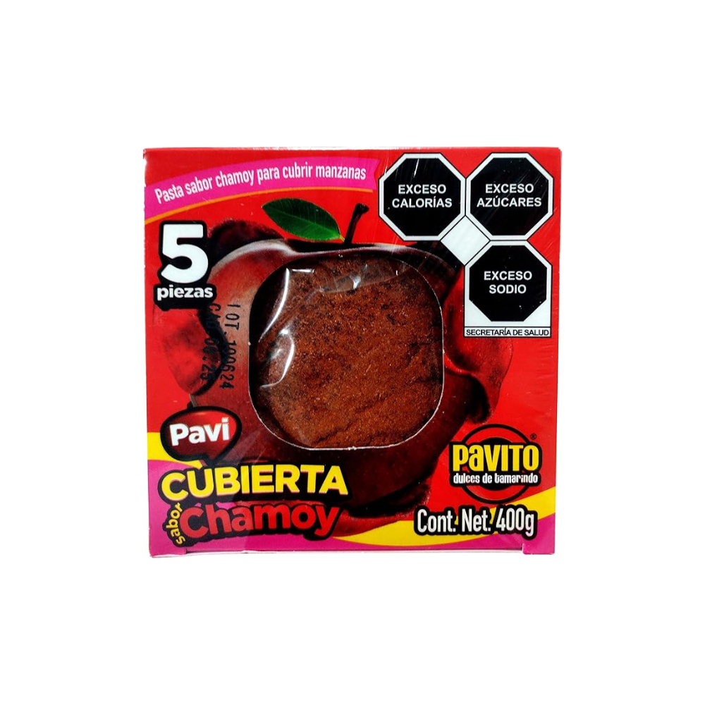 Cubierta sabor chamoy - Pavito - 5 Pzas