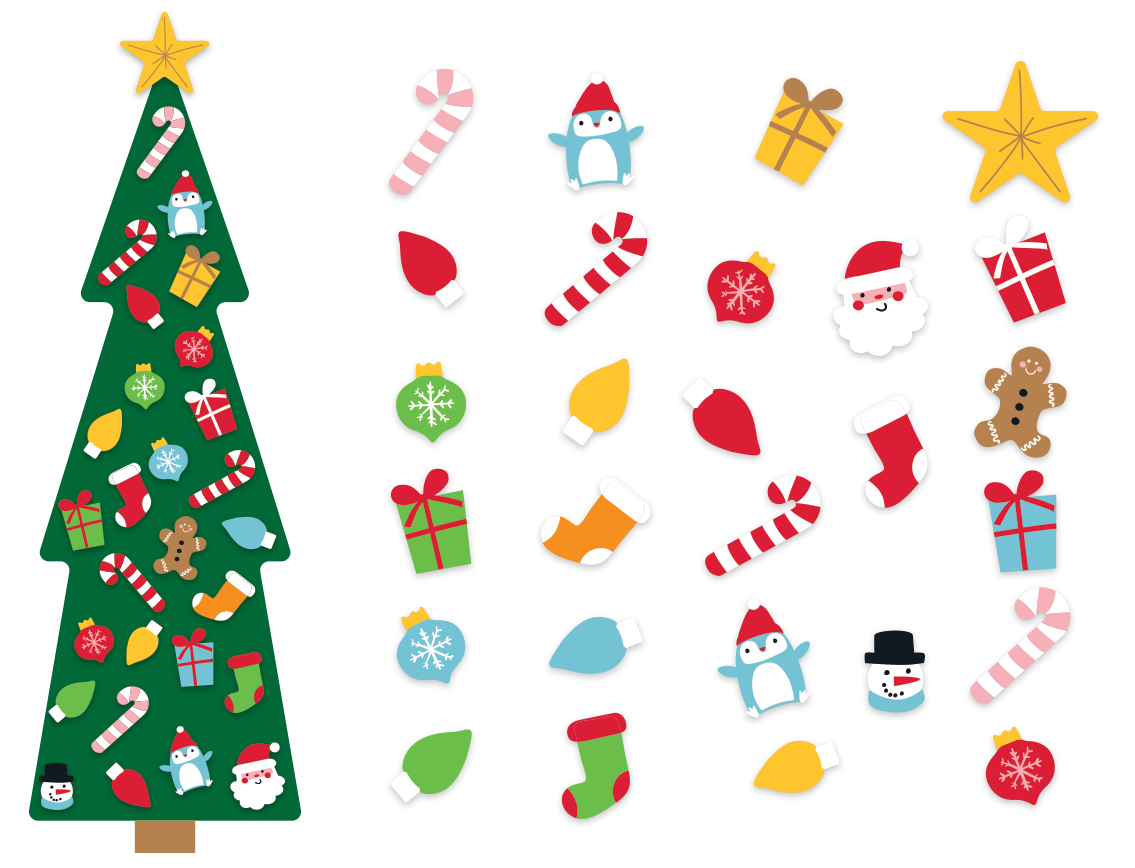 Decora tu pino Navidad