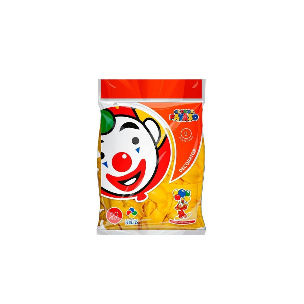 Globos Payaso #9 - 50 piezas