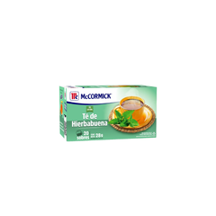 Té de Hierbabuena - McCormick - 25 bolsitas