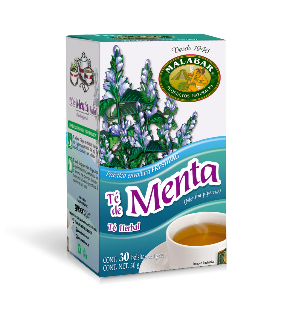 Té de Menta - Malabar - 30 pzas