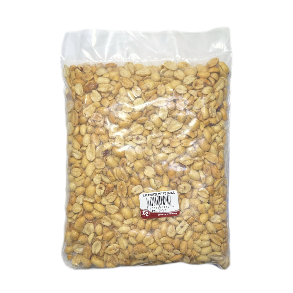 Cacahuate en mitad - 500 g