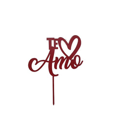 Topper pintado San Valentín