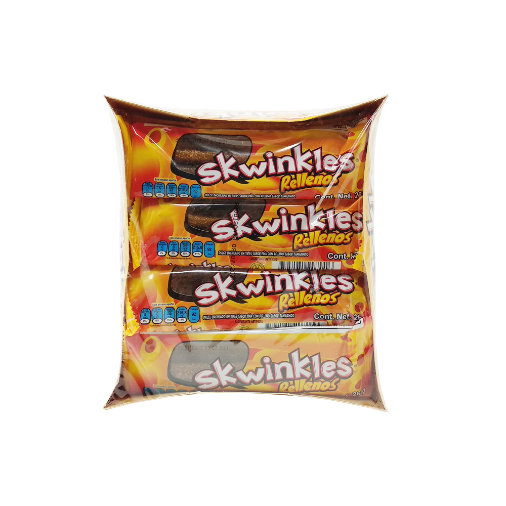 Skwinkles Rellenos Piña - Lucas - 12 piezas