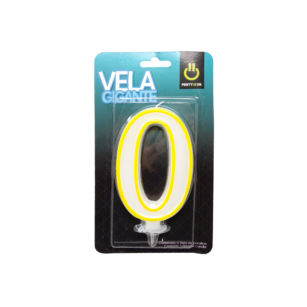 Vela Numérica Gigante Party Is On
