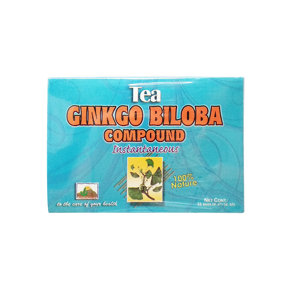 Té Ginkgo Biloba Compound - Aukar - 25 bolsas