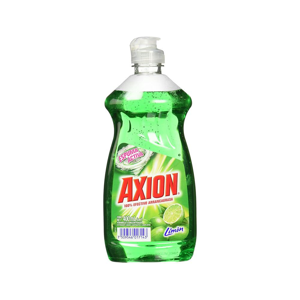 Lavatrastes Líquido Limón - Axión - 400 ml