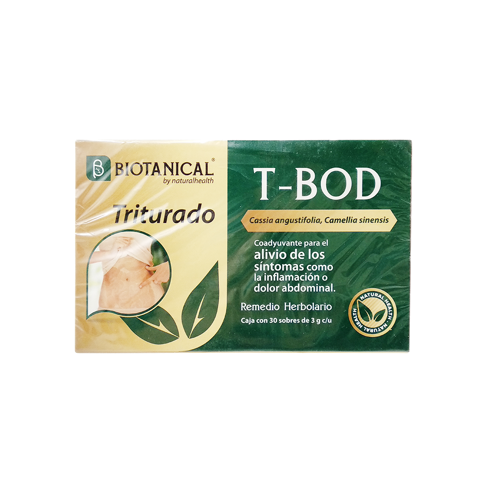 T-BOD - Natural Health - 30 sobres – Comercial Zazueta