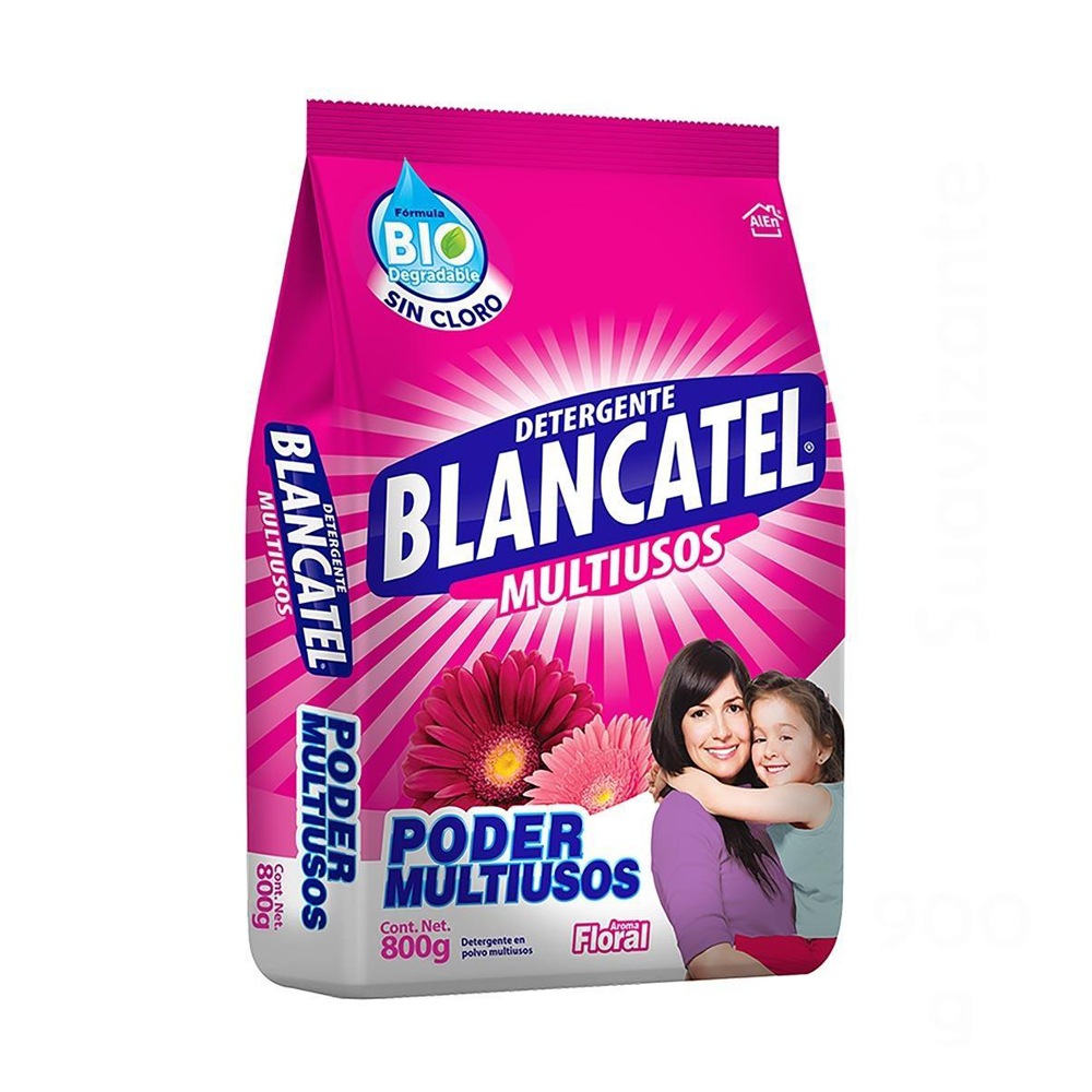 Detergente en polvo con aroma Floral - Blancatel - 800 g
