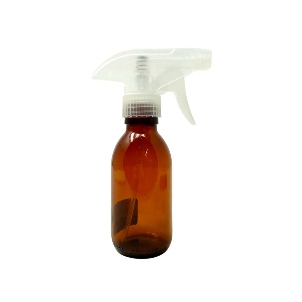 Botella ámbar con atomizador - 120 ml