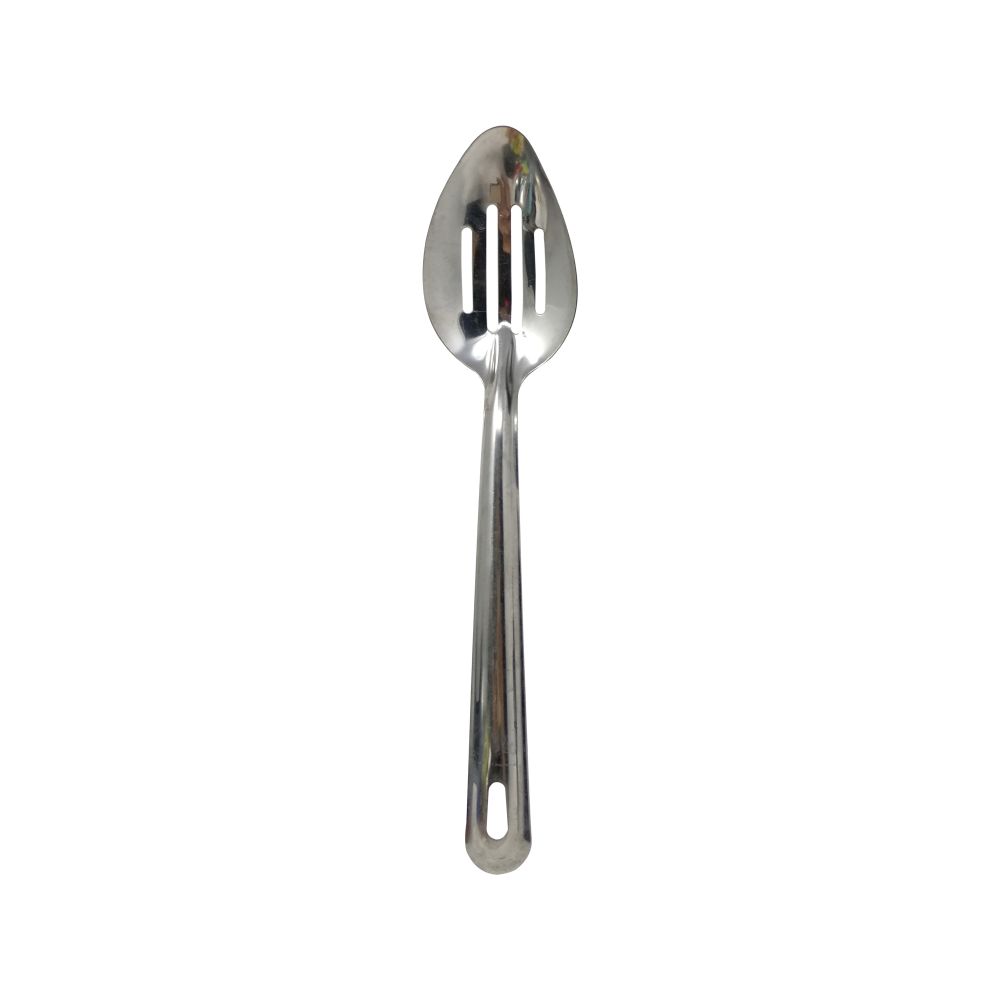 Cuchara de Acero Inoxidable Mediana con Escurridor