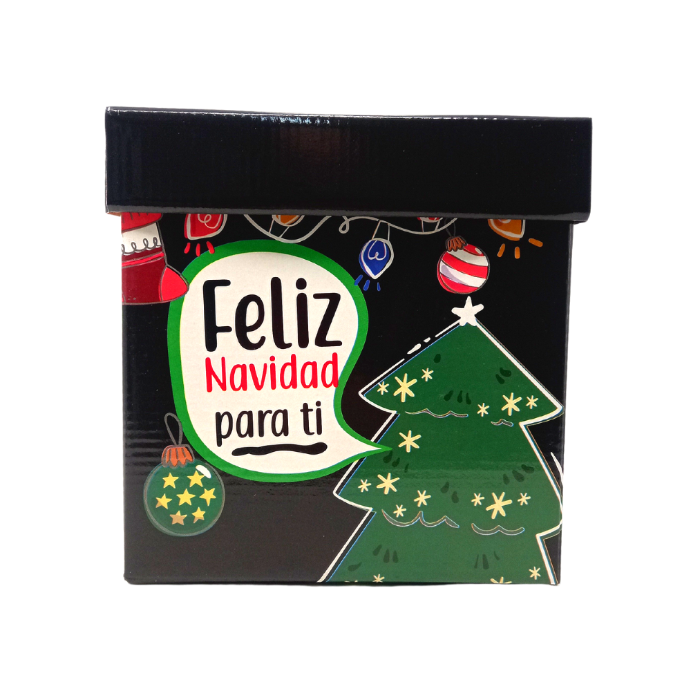 Caja de Regalo Navideña 20x20 cm