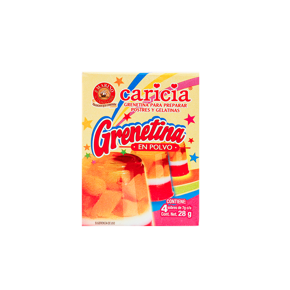 Grenetina en Polvo - Caricia - 28 g