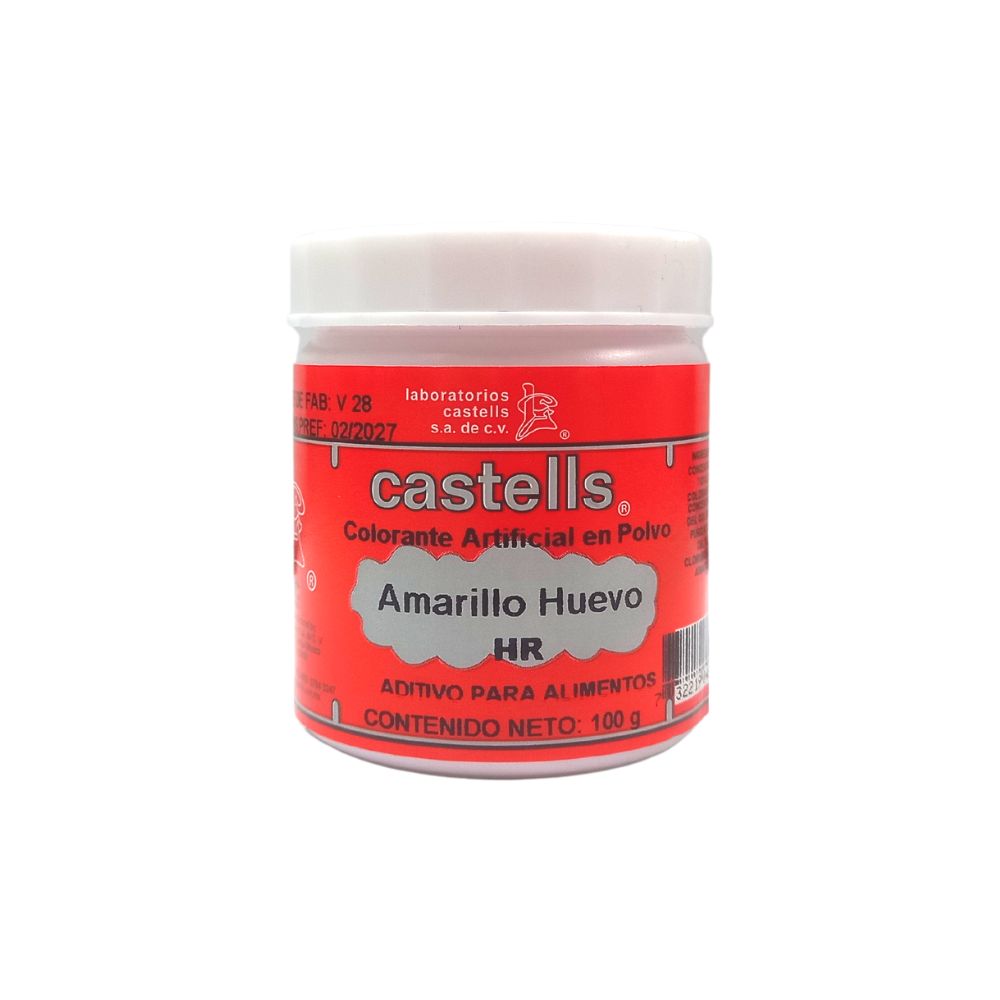Colorante Artificial en Polvo - Castells - 100 g