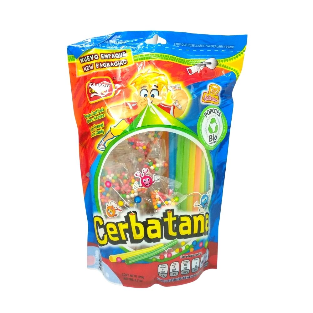 Cerbatana - Happy Candy - 55 Piezas