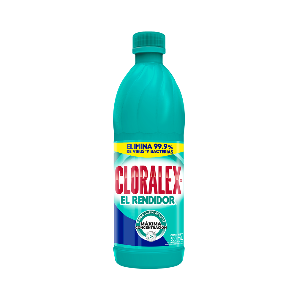 Desinfectante y blanqueador - Cloralex El Rendidor - 500 ml