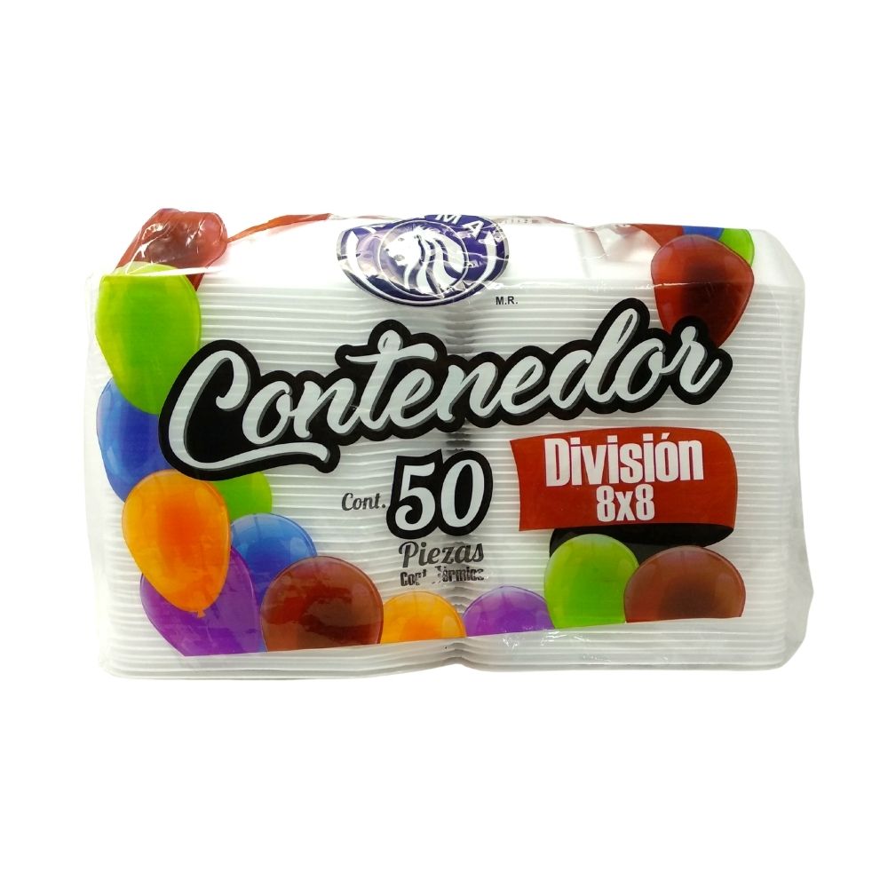 Contenedor con División - Reyma - 50 piezas
