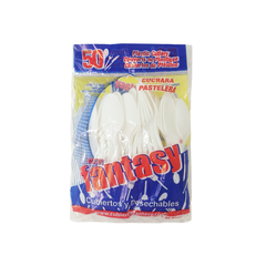 Cucharas Pasteleras - New Fantasy - 50 pzas