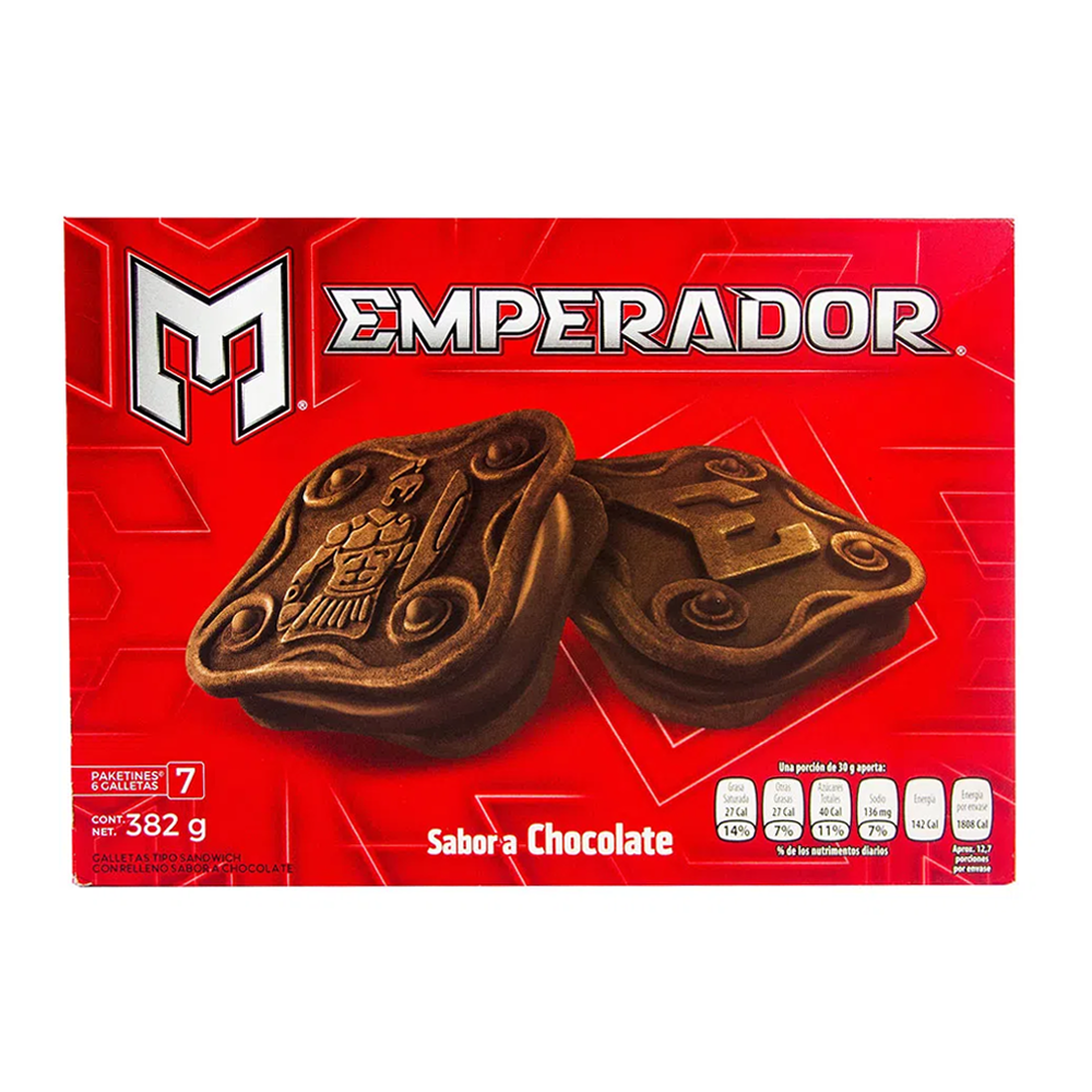 Emperador Chocolate - Gamesa - 7 Paketines