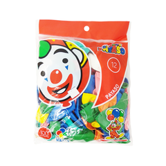 Globos Payaso de Colores Variados #12 - 100 piezas