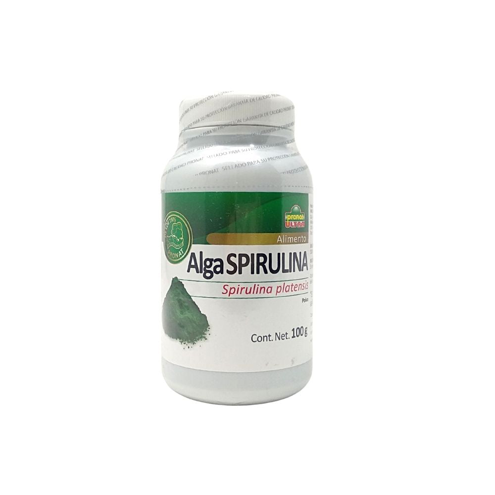 Alga SPIRULINA en polvo - Pronat - 100 g