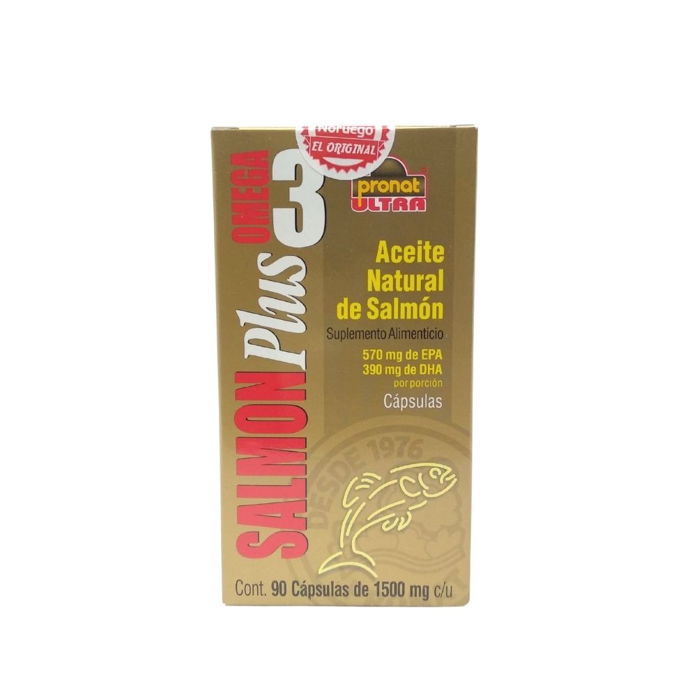 Salmón Plus omega 3 - Pronat - 90 cápsulas