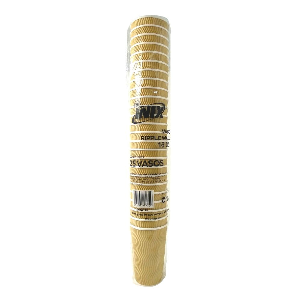 Vaso Ripple Wall - Inix - 25 Vasos