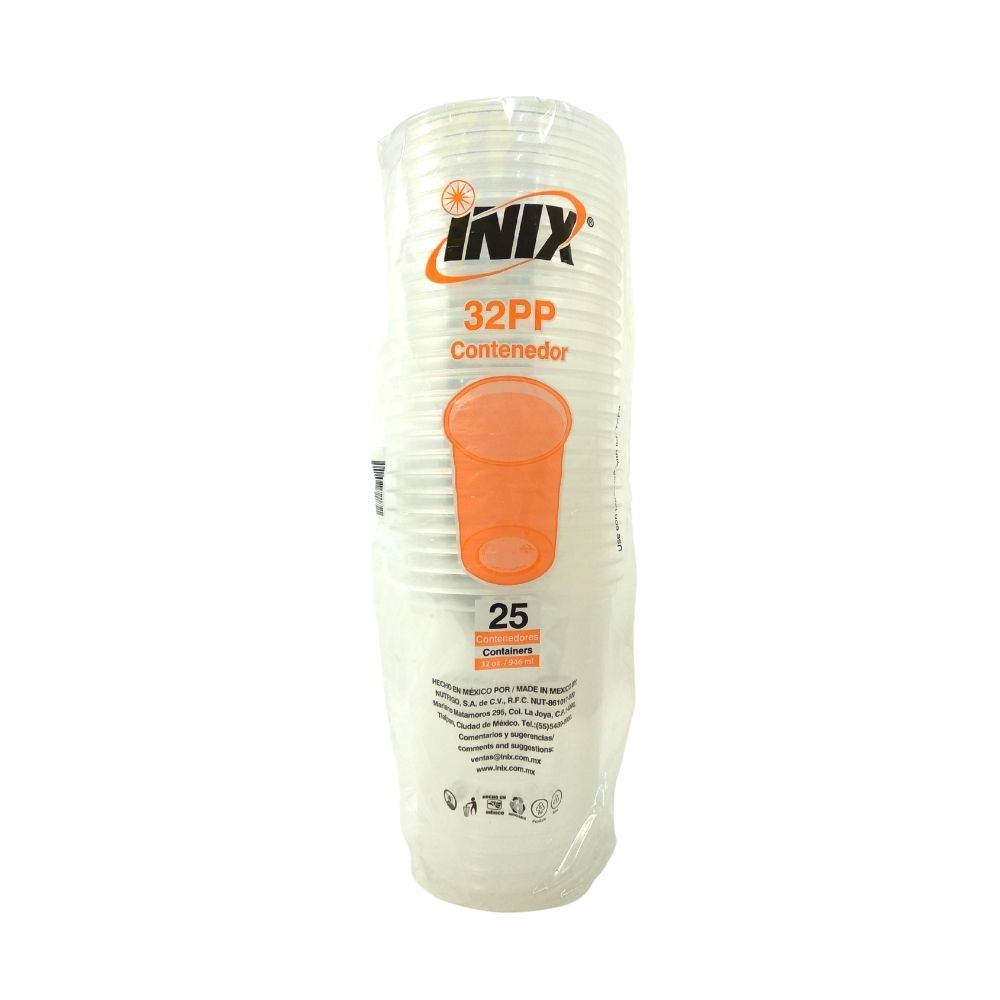 Contenedor 32PP - Inix- 25 piezas
