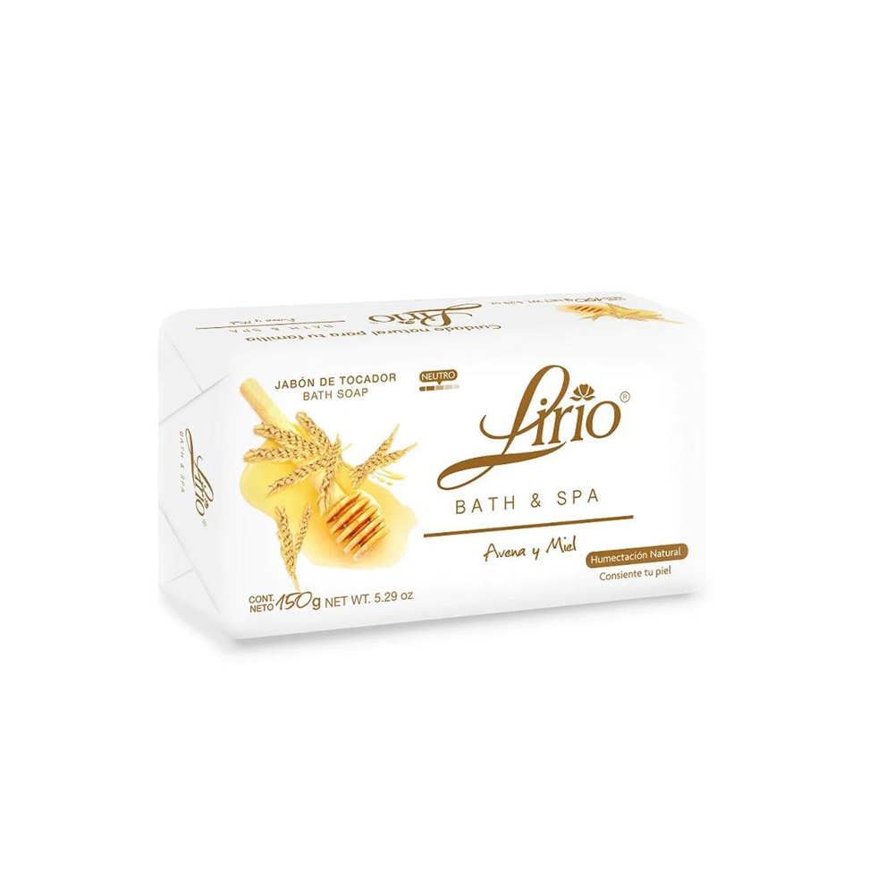 Jabón Avena y Miel - Lirio - 150 g