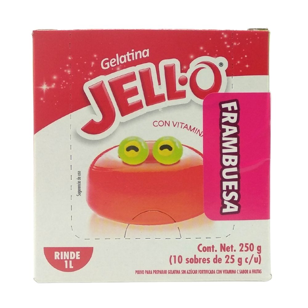 Gelatina - Jello - 10 Pzas