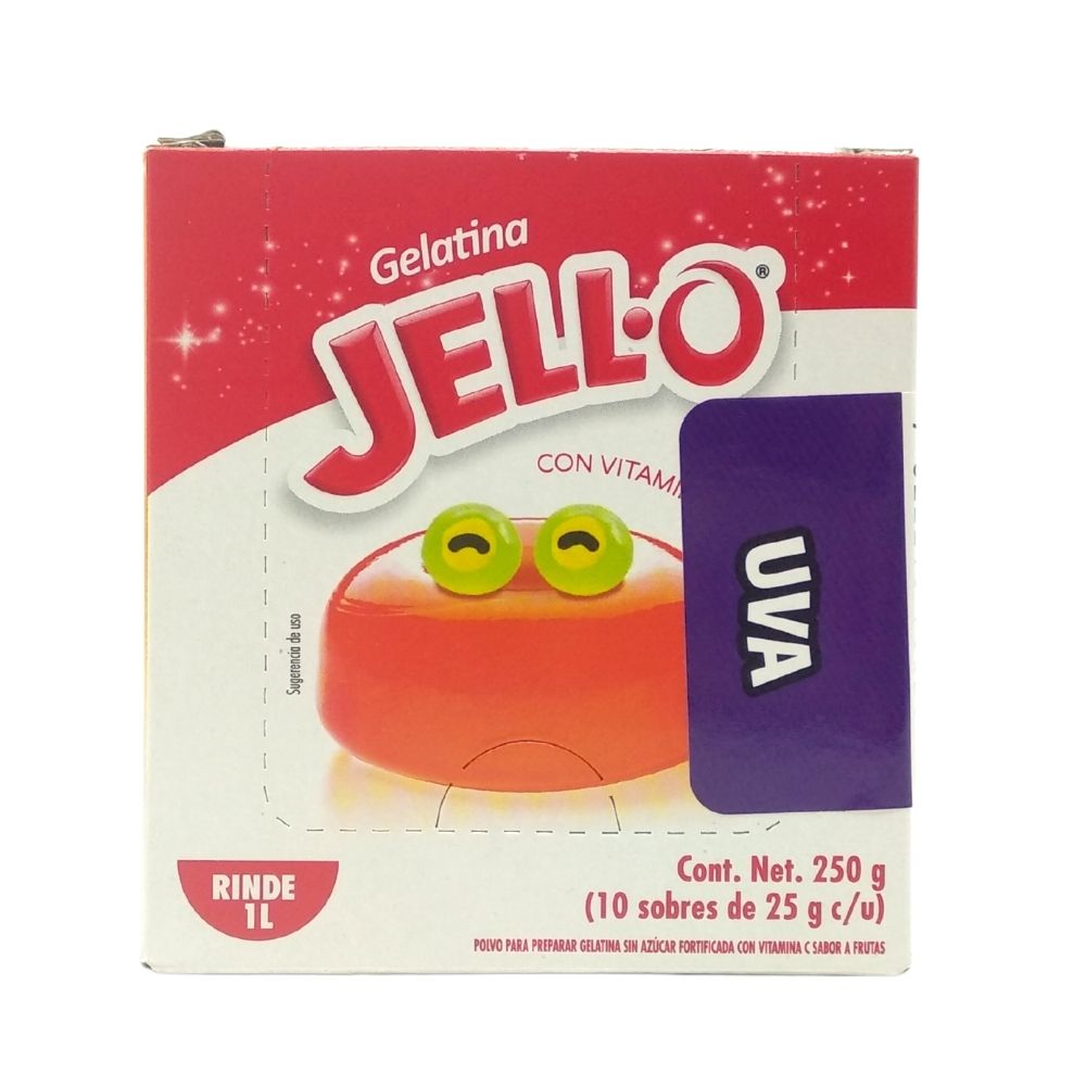 Gelatina - Jello - 10 Pzas