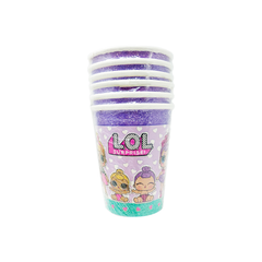 LOL Surprise Vasos 6 Pzas.