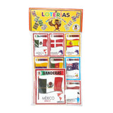 Lotería didáctica de banderas