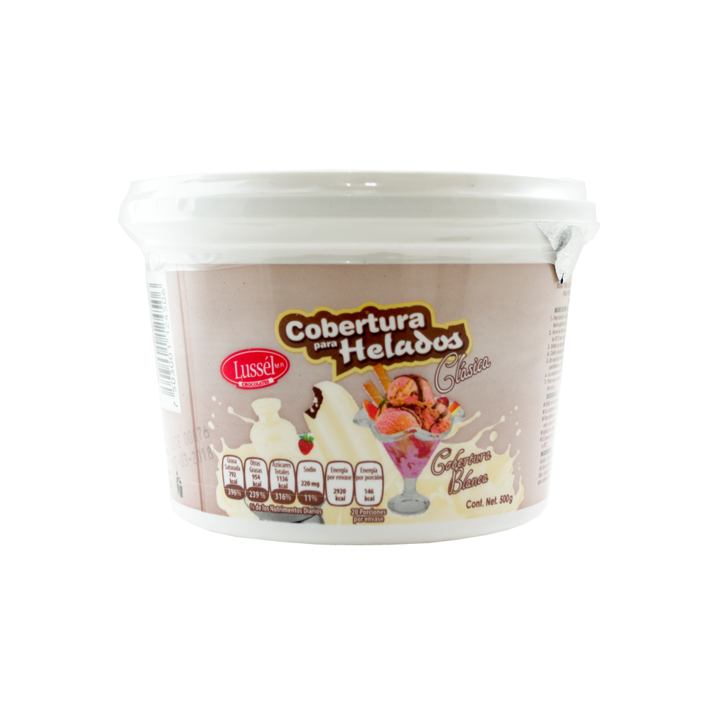 Cobertura para helados - Lussél - 500 g