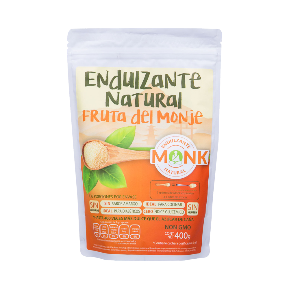 Endulzante Natural - Monk Fruit - 400 g