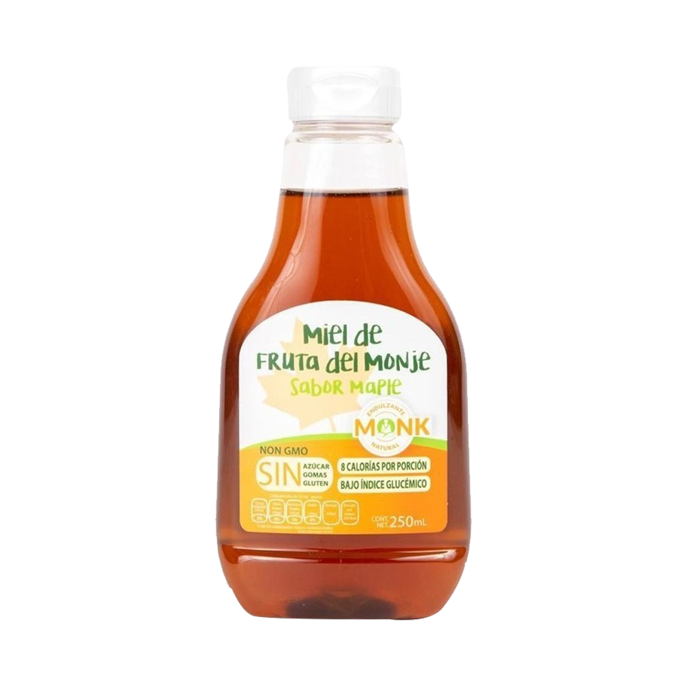 Miel de fruta del Monje sabor Maple - Monk Fruit - 250 ml