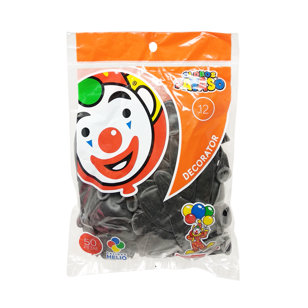 Globos Payaso #12 - 50 piezas