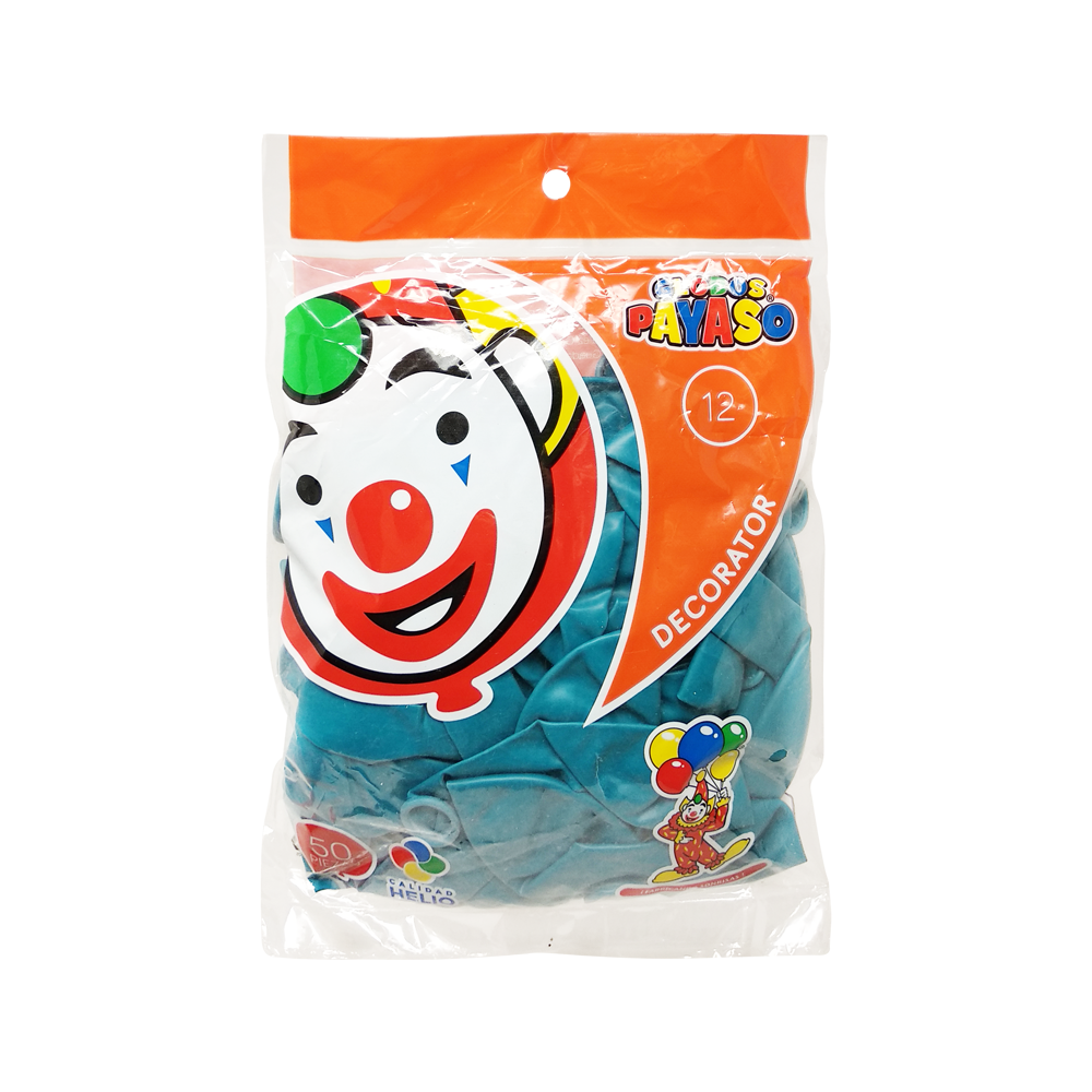 Globos Payaso #12 - 50 piezas