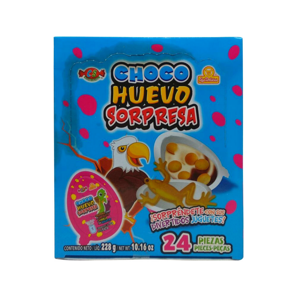 Choco Huevo Sorpresa - Las Delicias - 24 piezas