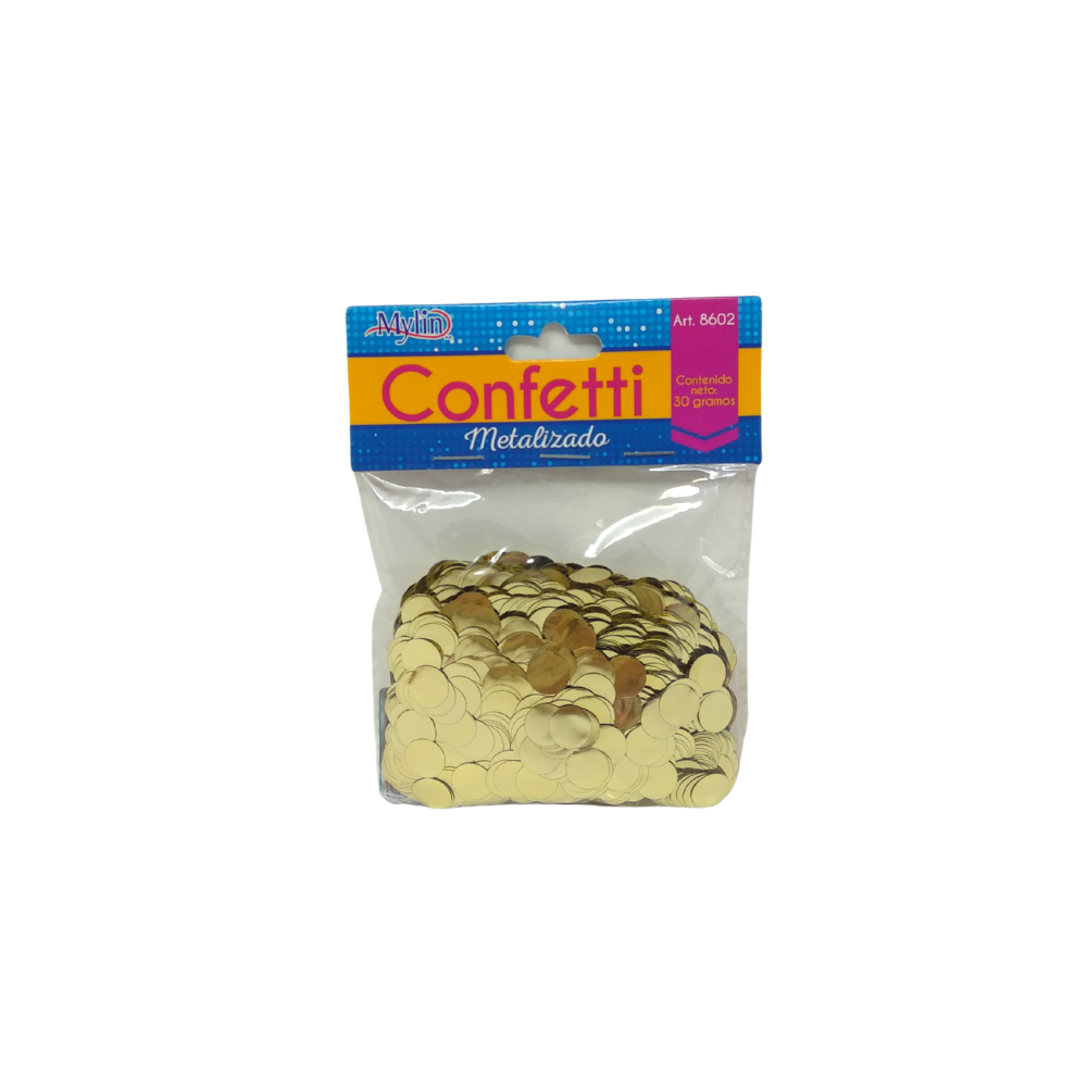 Confetti Metalizado Mylin 30 g