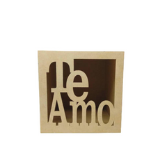 Caja calada 20 x 20 San Valentín