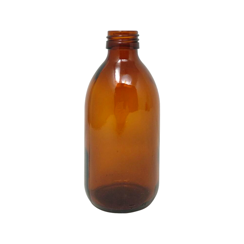 Frasco ámbar con tapa 250 ml