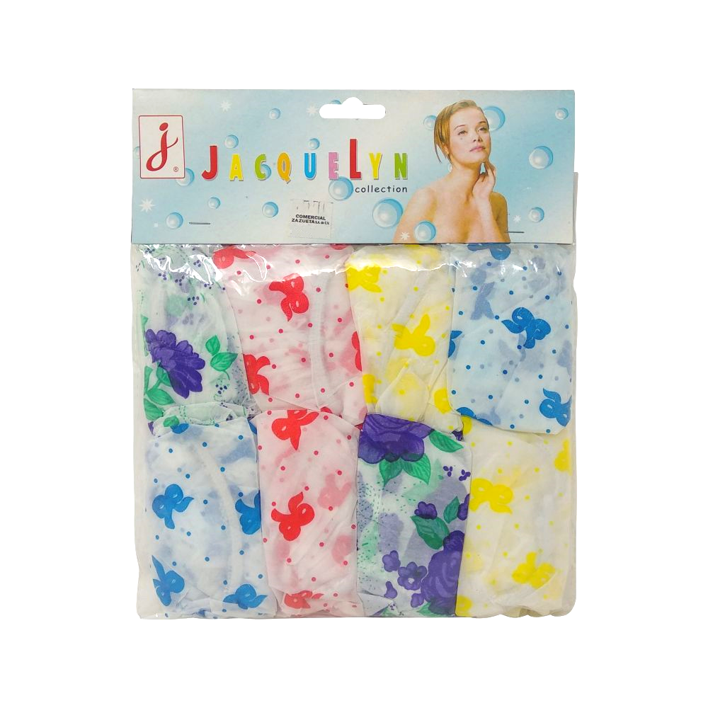 Gorros de baño - Jacquelyn Collection - 8 Pzas