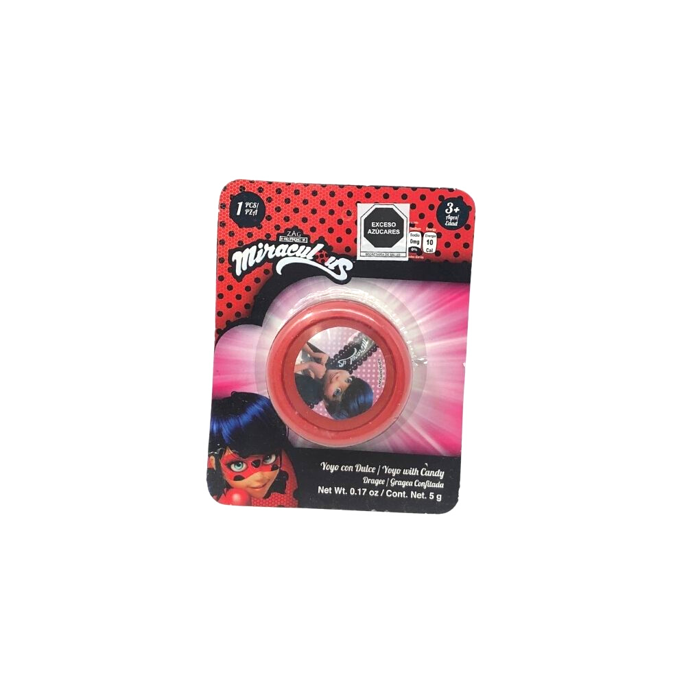 Gragea confitada Yoyo Miraculous Lady Bug - Bondy Fiesta - 5 g