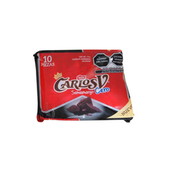 Carlos V Cero Semiamargo - Nestlé - 10 piezas
