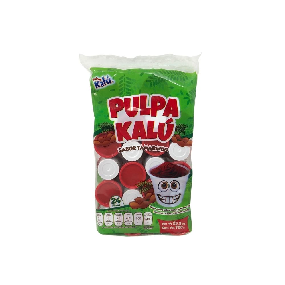 Pulpa Kalú - Dulces Kalú - 24 Pzas