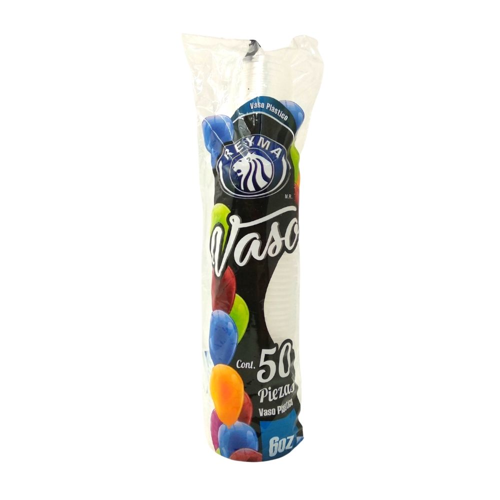 Vaso plástico - Reyma - 50 Piezas