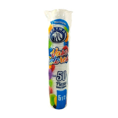Vaso de Colores 5/2 - Reyma - 50 Piezas